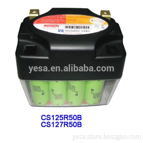 12V 4.6AH Motorcycle LiFePo4 Battery Pack A123 Cells 4S2P 26650 14.6v 13.2v 12v Motorcycle battery